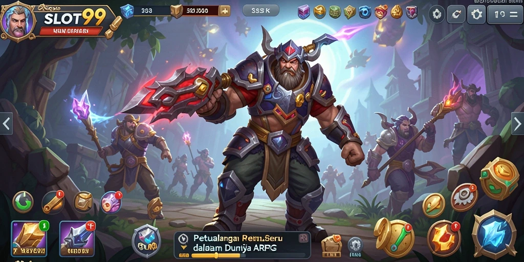 Gameplay SLOT99 yang seru dengan grafis menakjubkan.