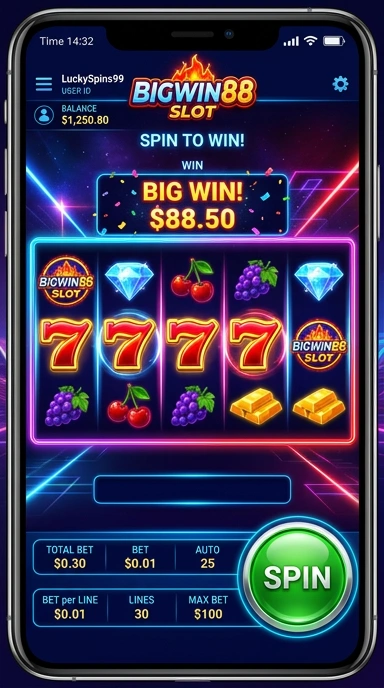 Pengguna menikmati pengalaman unduh yang cepat di bigwin88.